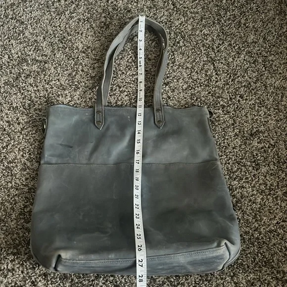 ABLE Selam Magazine Tote - BLUE GRaY - Picture 12 of 16